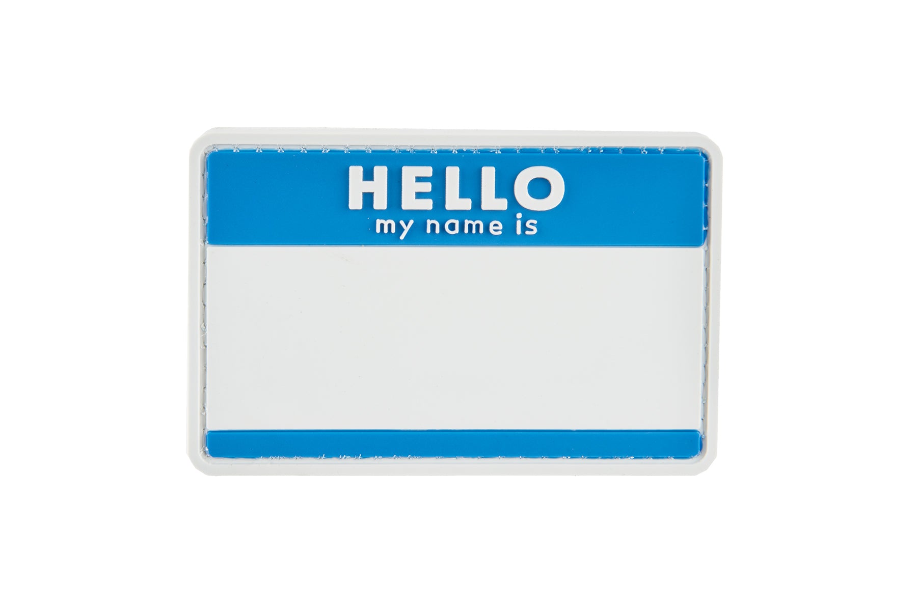 G-FORCE HELLO MY NAME IS PVC PATCH