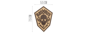 G-FORCE BAD GUY GUN CLUB PVC PATCH