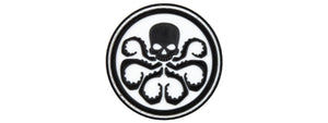 Hydra Logo PVC Morale Patch (Color: Black / White)