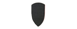 G-FORCE RED WOLF SHIELD PVC MORALE PATCH (BLACK / RED)