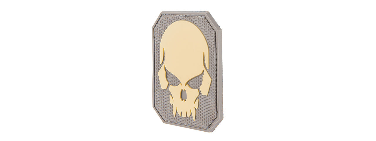 G-FORCE LARGE PIRATE SKULL PVC PATCH