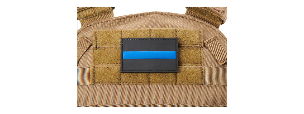 Thin Blue Line PVC Morale Patch
