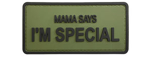 G-Force Mama Says I'm Special PVC Morale Patch (OLIVE GREEN)