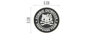 G-FORCE ZOMBIE OUTBREAK RESPONSE TEAM KITTY PVC MORALE PATCH