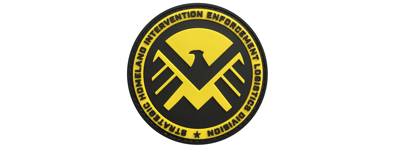 G-Force S.H.I.E.L.D. PVC Morale Patch (BLACK/YELLOW)