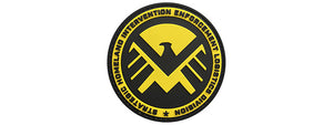 G-Force S.H.I.E.L.D. PVC Morale Patch (BLACK/YELLOW)
