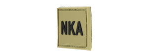 G-FORCE NKA NO KNOWN ALLERGIES PVC MORALE PATCH (OD GREEN)