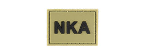 G-FORCE NKA NO KNOWN ALLERGIES PVC MORALE PATCH (OD GREEN)