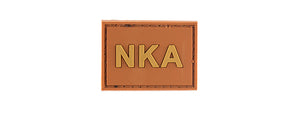 G-FORCE NKA NO KNOWN ALLERGIES PVC MORALE PATCH (ORANGE)