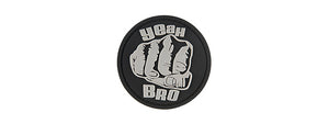 G-FORCE YEAH BRO PVC MORALE PATCH (BLACK)