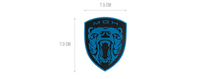 G-FORCE MEDAL OF HONOR MOH GRIZZLY PVC PATCH