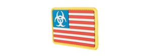 G-FORCE BIOHAZARD US FLAG PVC MORALE PATCH
