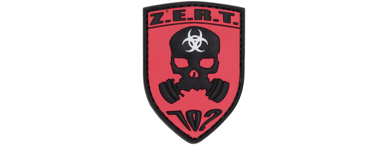 ZERT PVC Patch (Color: Red and Black)