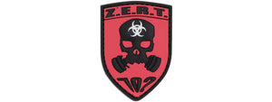 ZERT PVC Patch (Color: Red and Black)