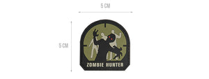 G-FORCE ZOMBIE HUNTER PVC MORALE PATCH - SMALL (OD GREEN)