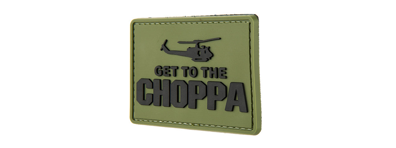 G-FORCE GET TO THE CHOPPA PVC MORALE PATCH