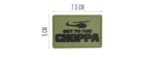 G-FORCE GET TO THE CHOPPA PVC MORALE PATCH