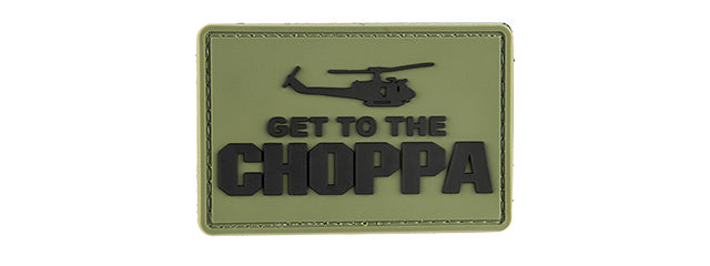 G-FORCE GET TO THE CHOPPA PVC MORALE PATCH
