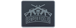 G-Force Semper Fidelis PVC Morale Patch (GRAY)