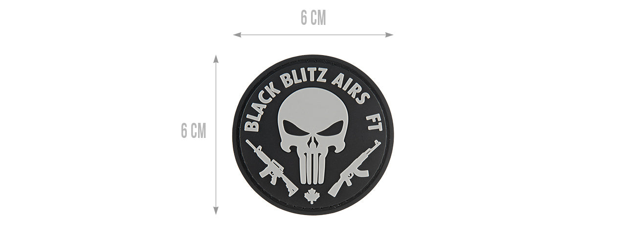 G-FORCE BLACK BLITZ AIRS FT PVC MORALE PATCH