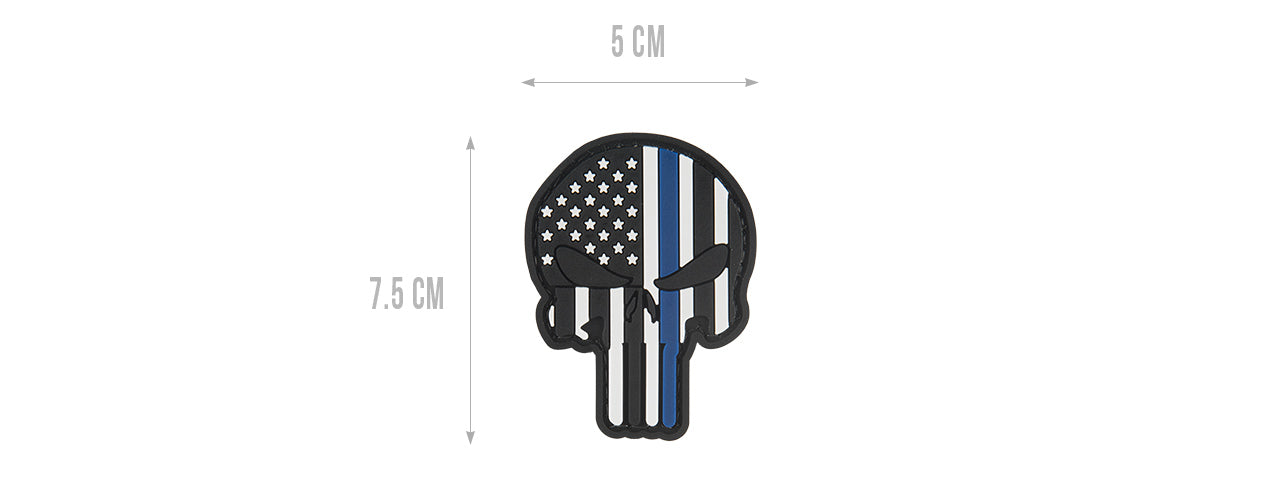 G-FORCE PUNISHER US FLAG THIN BLUE LINE