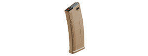 Poseidon AR M4 220 Rounds AEG Magazines x 4 Pack - (Tan)