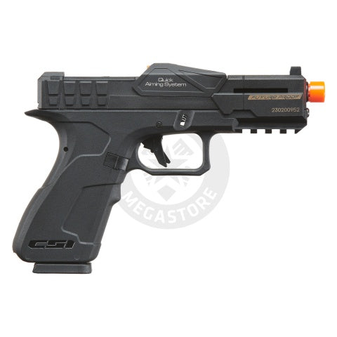 Poseidon CSI XG8 Gas Blow Back Aluminum Pistol - BLACK