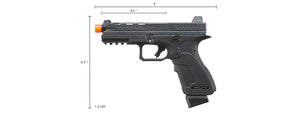 Poseidon CSI Orion Close Combat Tactical GBB Pistol - (Black)
