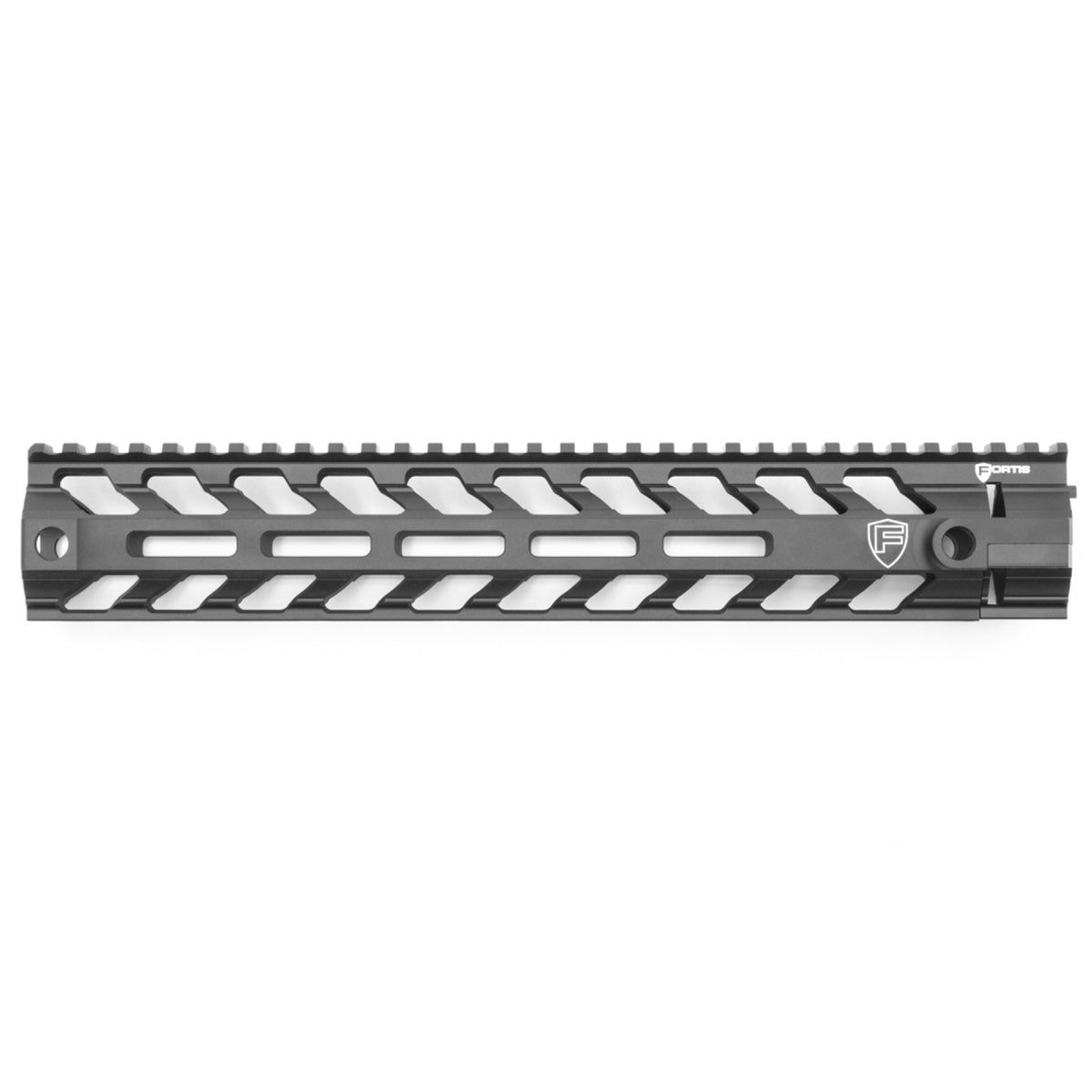 PTS Fortis Rev II 12" M-LOK Free Float Rail System (Color: Black)