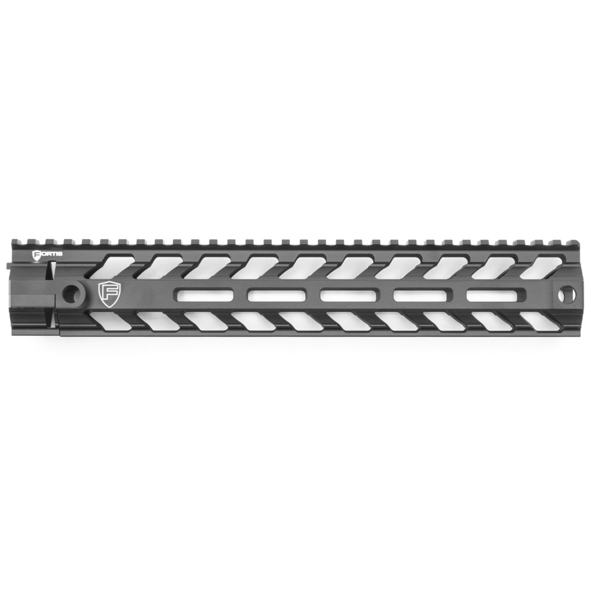 PTS Fortis Rev II 12" M-LOK Free Float Rail System (Color: Black)