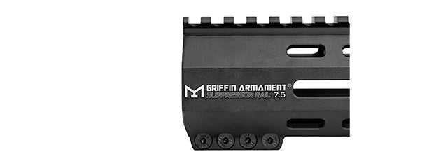PTS Griffin Armament SR M-LOK 7.5" Handguard - (Black)