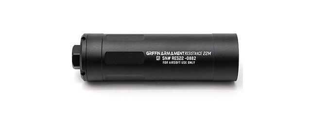 PTS Griffin Armament Resistance22 14mm CCW Direct Thread Mock Suppressor - (Black)