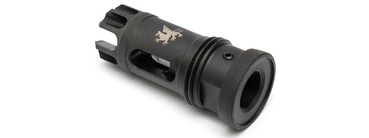 PTS Griffin Armament Taper Mount Flash Hider - (Black)