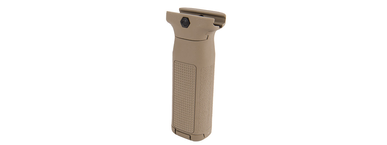 PSA-PT150450313 PTS EPF2 20MM PICATINNY VERTICAL FOREGRIP W/ STORAGE - LONG (TAN)