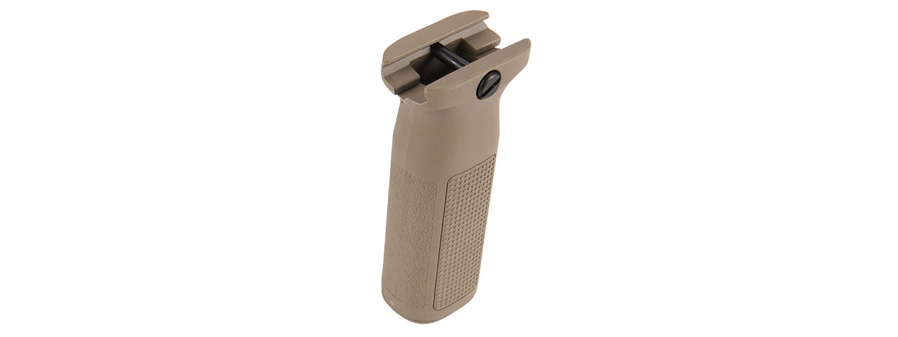 PSA-PT150450313 PTS EPF2 20MM PICATINNY VERTICAL FOREGRIP W/ STORAGE - LONG (TAN)