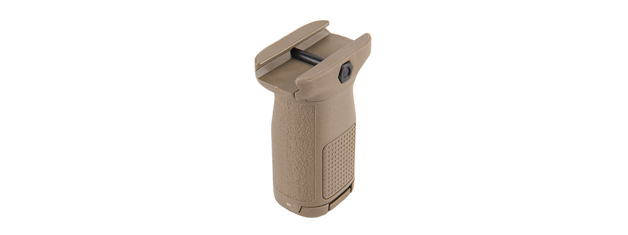 PSA-PT151450313 PTS EPF2 20MM PICATINNY VERTICAL FOREGRIP W/ STORAGE (SHORT) (TAN)