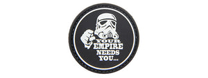 Your Empire Needs You PVC Patch (Color: Black)