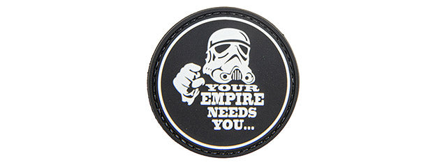 Your Empire Needs You PVC Patch (Color: Black)