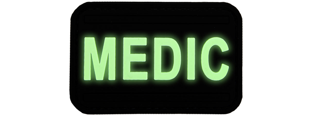 Glow in the Dark Medic PVC Patch