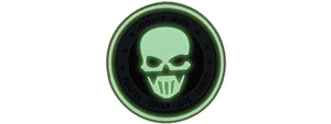 Glow in the Dark Don't Run, You'll Only Die Tired PVC Patch