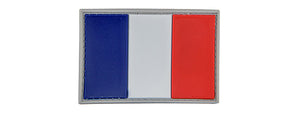 French Flag PVC Patch
