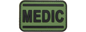 Medic PVC Patch (Color: OD Green and Black)