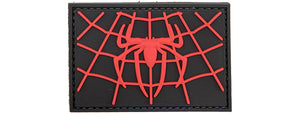 Spider Net PVC Patch (Color: Black)