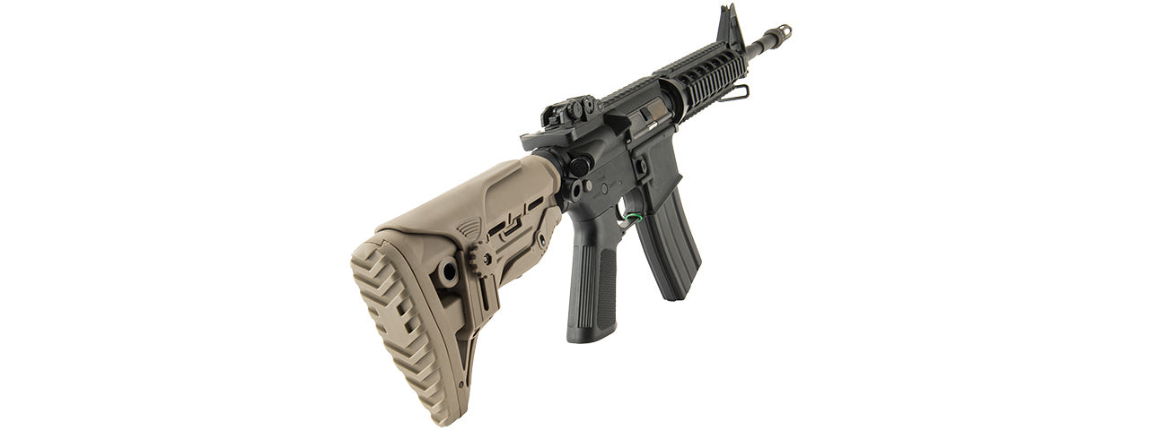 RANGER ARMORY M4 TACTICAL STOCK WITH ADJUSTABLE CHEEK REST (TAN)
