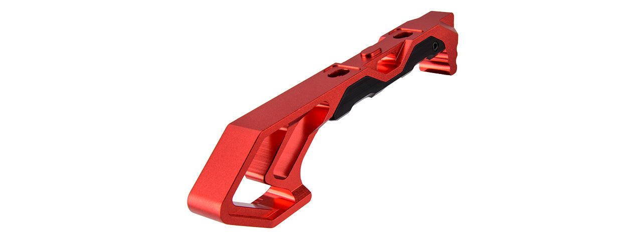 RANGER ARMORY SKELENTONIZED FOREGRIP FOR KEYMOD / M-LOK RAILS (RED)