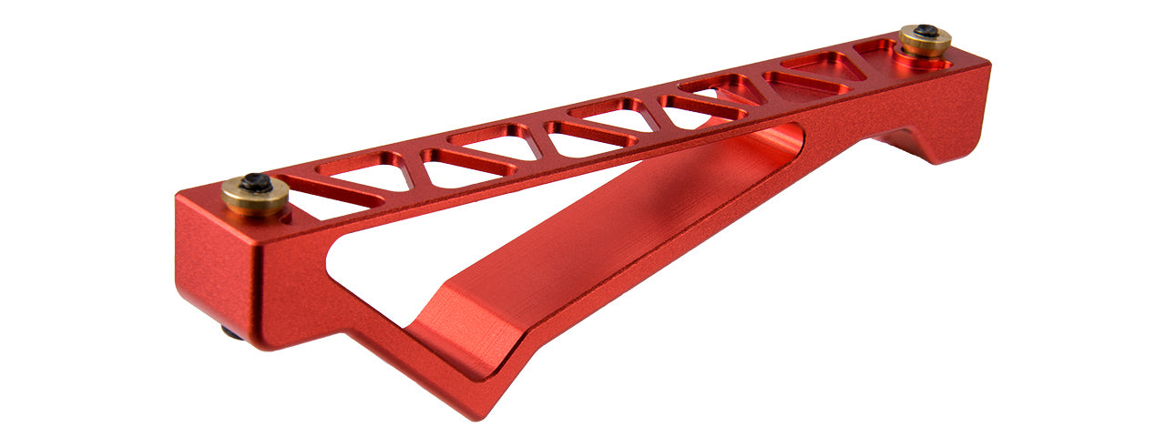 RANGER ARMORY ALUMINUM QD MOUNT ANGLED FORWARD GRIP (RED)