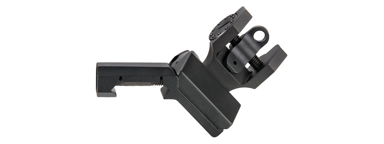 RANGER ARMORY FULL METAL YHM CANTED FLIP UP FRONT SIGHT (BLACK)