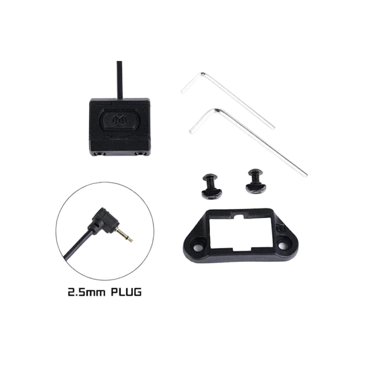 Ranger Armory Rail Mounted 2.5mm Pressure Switch (Color: Black)