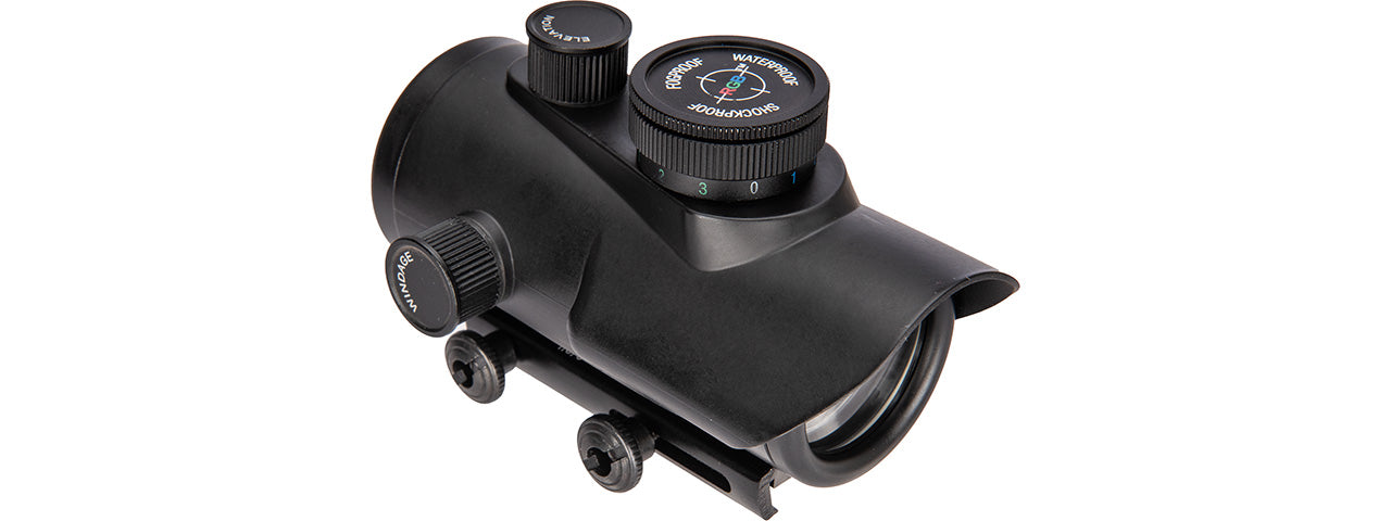 AXEON TRISYCLON SELECTABLE COLOR OPTIC DOT SIGHT (BLACK)