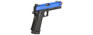 Raven Hi-Capa HEX-Comp Dual Tone Pistol - (Black/Blue)